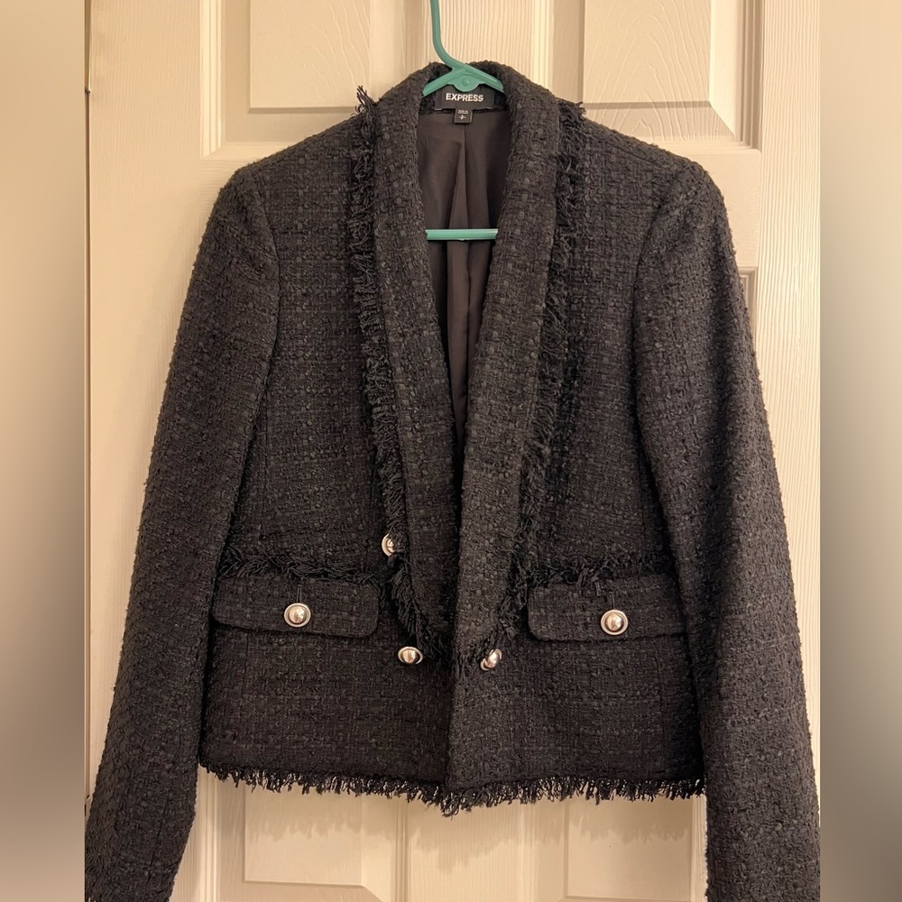 Black Tweed Jacket